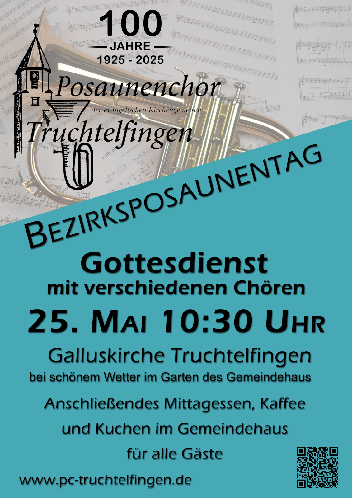 Plakat Bezirksposaunentag